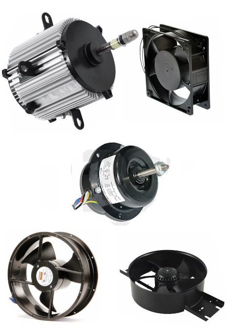 Axial Fans, Motors and Pumps